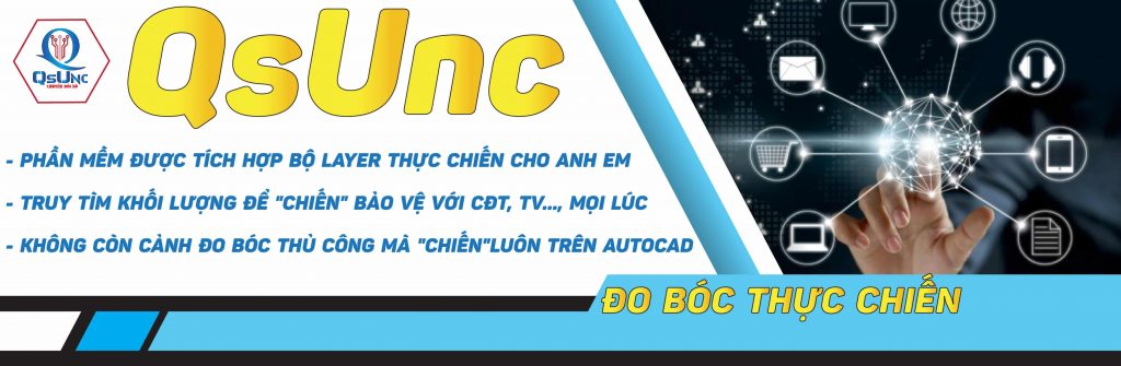 QSUNC PHẦN MỀM TÍNH TOÁN KHỐI LƯỢNG